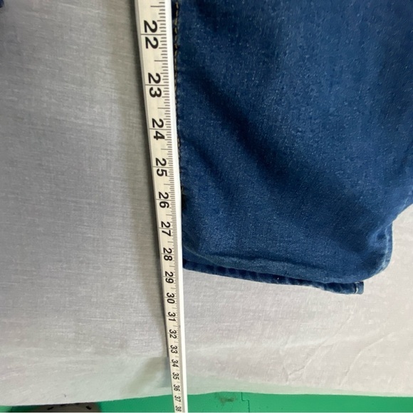 Bit & Bridle Fleece Lined Jeans Sz 12 Mid Rise Straight Leg - Picture 8 of 10